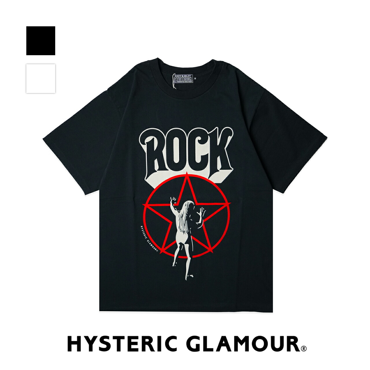 楽天市場】M【HYSTERIC GLAMOUR 未来人カオス Tシャツ