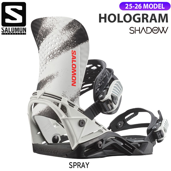 楽天市場】【新品未使用】25-26 SALOMON BINDING HOLOGRAM WHITE M