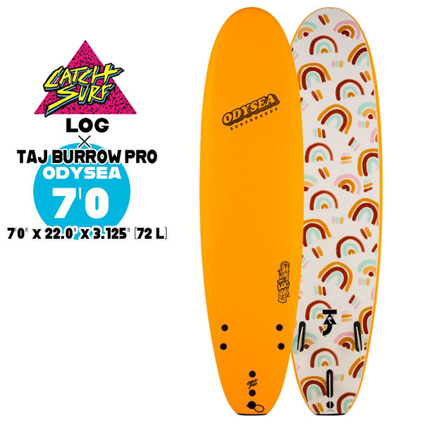 サーフボード ソフトボード サーフィン 21 Catch Surf キャッチサーフ Odysea 7 0 Log Taj Burrow Pilsner フィン付き Timgroomarchitects Com