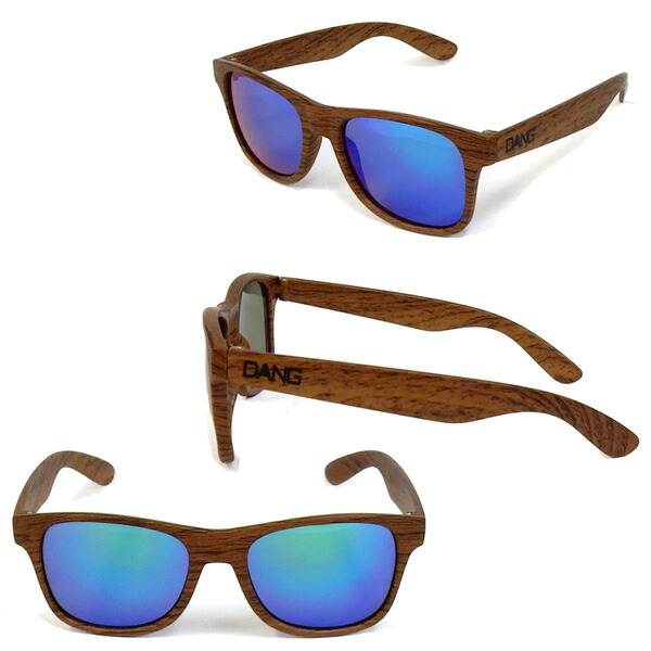 サングラス ファッション スポーツ Dang Shade ダンシェイズ Loco Wood Matte X Green Mirror Polarized ロコ 軽量 人気 Go Out Salon Raquet De