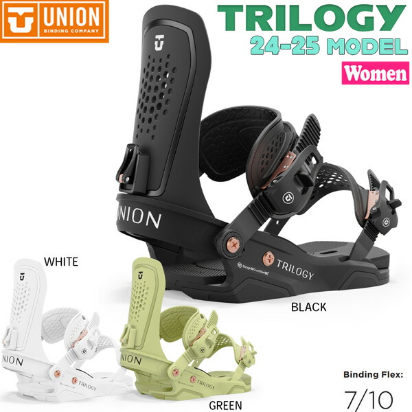 楽天市場】UNION ユニオン スノーボード ビンディング Trilogy