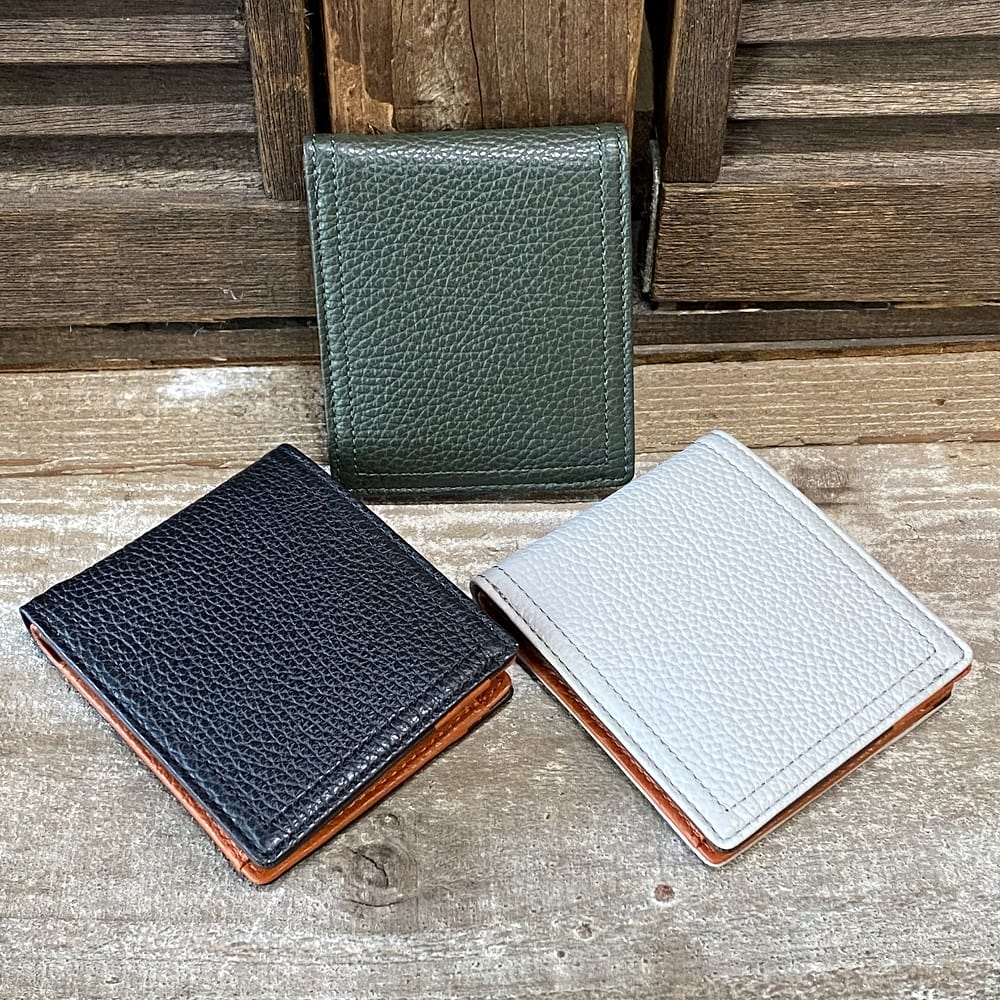 【新入荷and再入荷】Vertigoなめし革御徒面子＆レザーウォレット