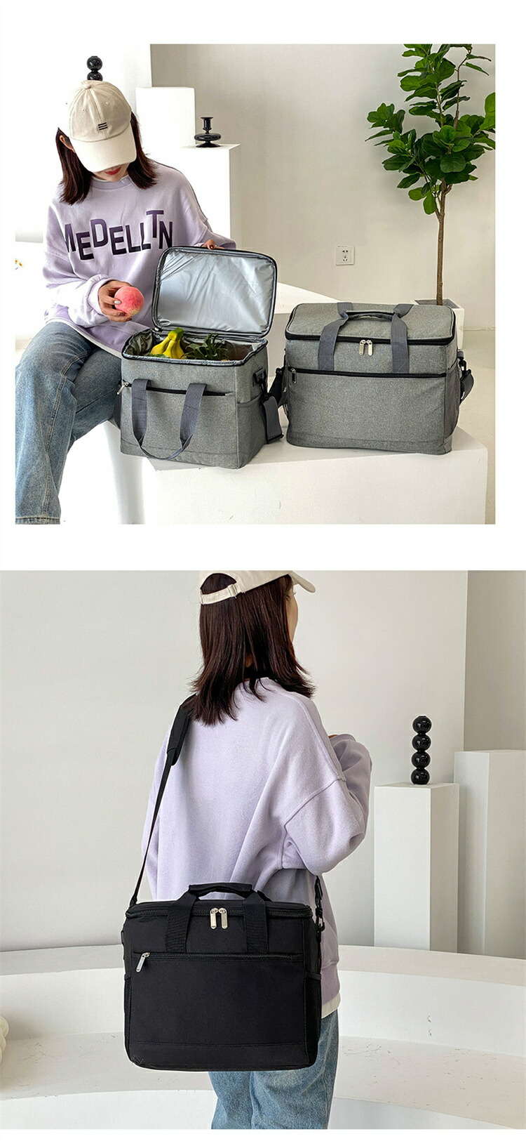 【楽天市場】ソフトクーラーボックス クーラーボックス19L 33L 小型クーラーボックス 保冷バッグ 保温バッグ アウトドア キャンプ