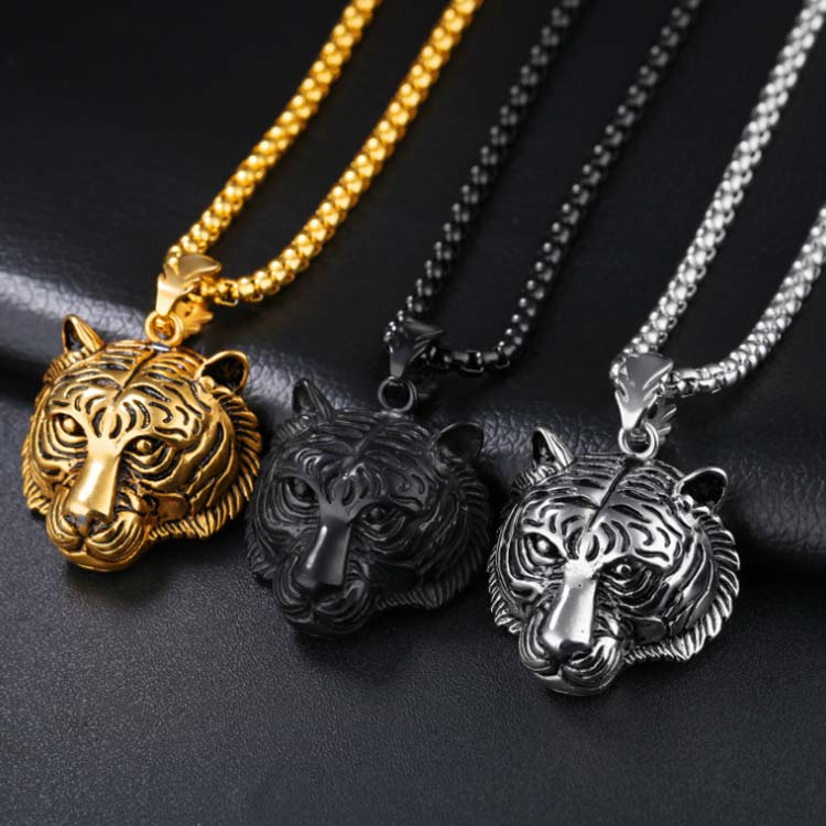 ◆ジバンシー チェーンネックレス ゴールド パンサーモチーフ タイガー 虎② K18ゴールド「タイガー」ネックレス – WWFジャパン PANDA SHOP