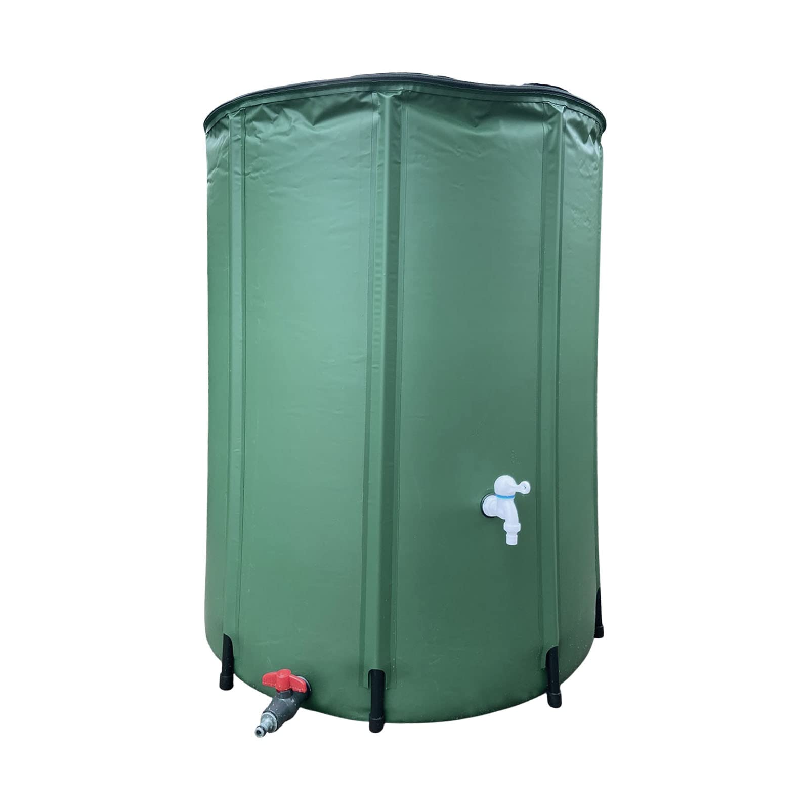 雨水タンク 家庭用 集水器 貯水タンク 屋外折りたたみ式ポータブル ウォーターバケツ 防災 屋外用 園芸植物灌漑可能 雨を貯めて節水 貯留タンク 簡単設置 雨水を貯めて節水可能 農業 緊急給水 雨水収集用 (グリーン,100)｜Verve Collection 26,953円