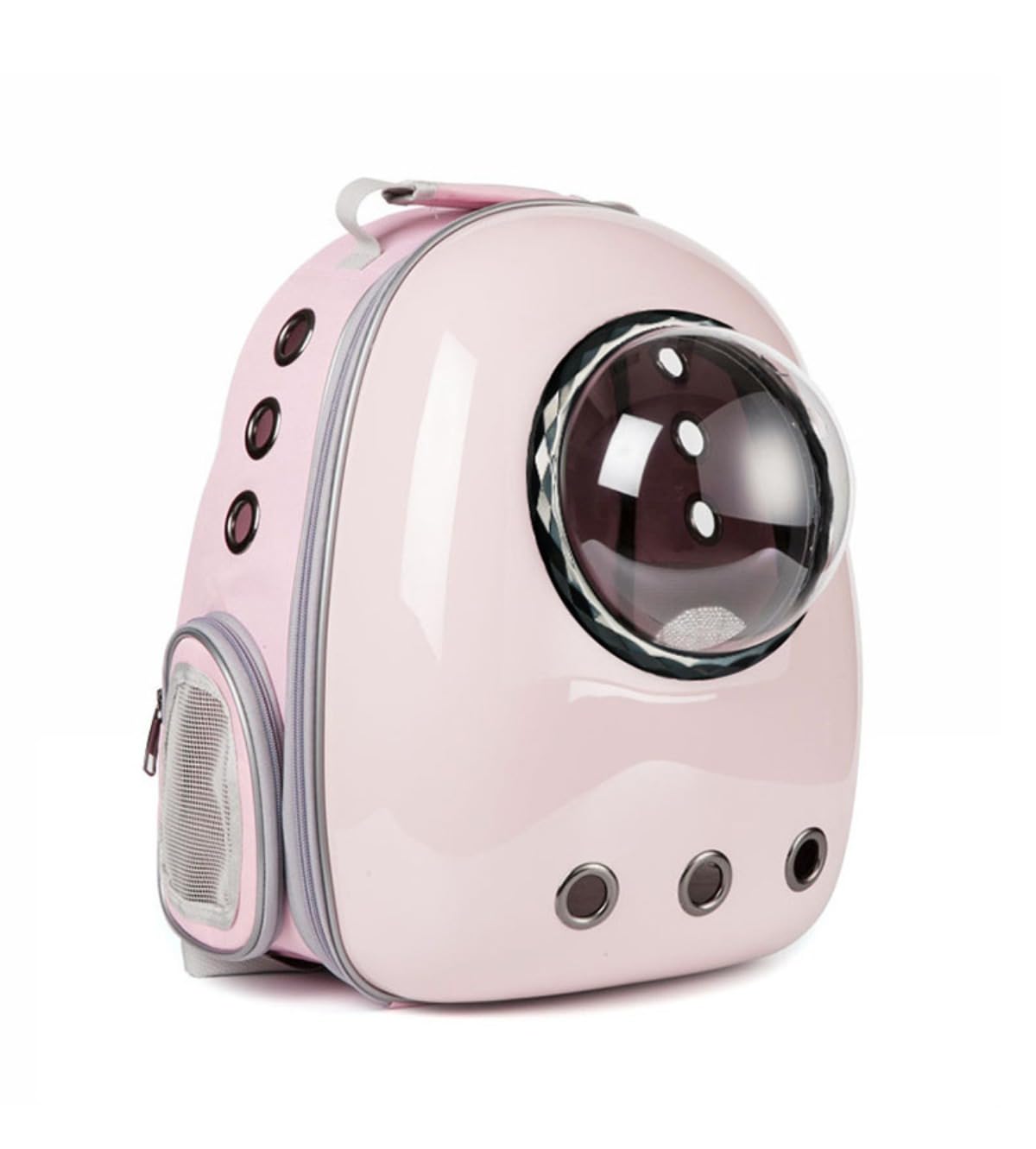 犬猫兼用 宇宙船カプセル型 ペットキャリーバッグ・リュック 軽量 小型犬用 ドライブ・キャンピング・旅行・通院・災害避難に便利 耐荷重 6.5 ペット用品 7|Verve Collection