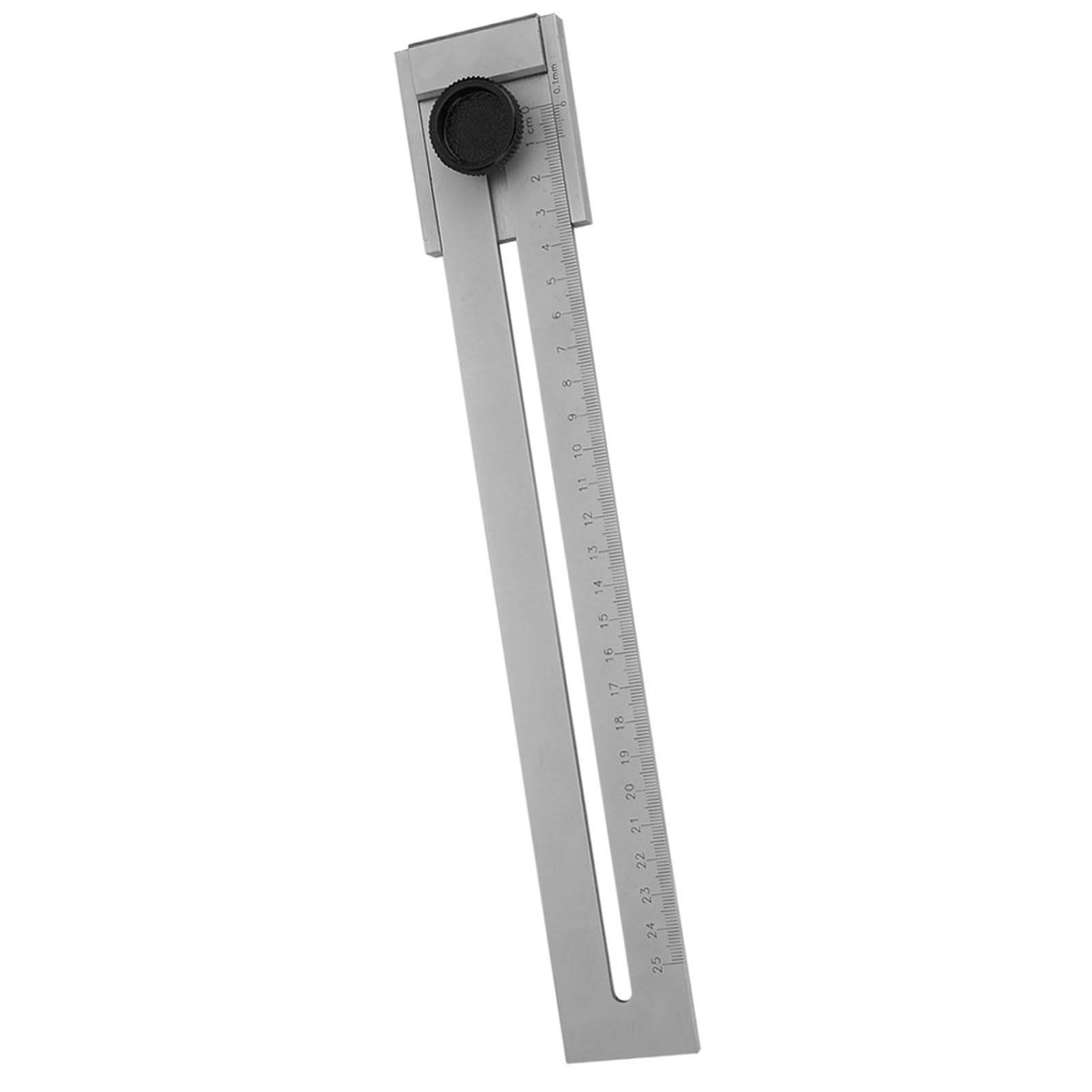 マーキングゲージ 木工 ノギス 0-250mm 測定範囲 高精度 0.1mm 目盛付 カーボン鋼製 T型定規 直線 けがき 墨出し 大工道具 測定用具 DIY 丈夫