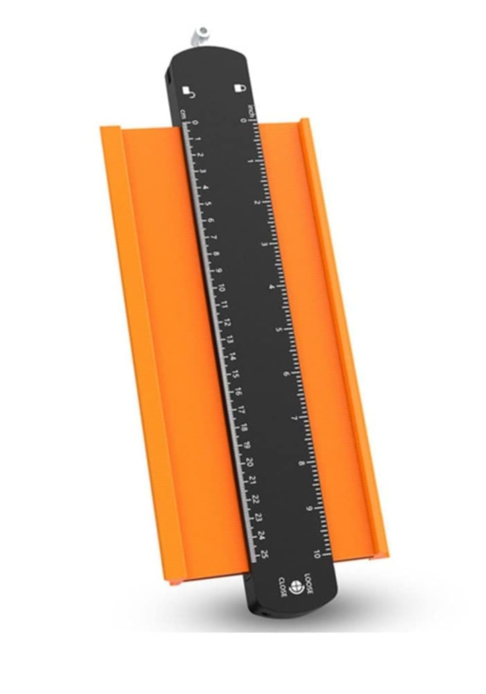 型取りゲージ 輪郭コピー ロック付き 250mm 125mm 2点セット DIY 測定工具 木工 配管 曲線 凹凸 目盛付 プロファイルゲージ 角度測定 特殊形状 不規則 建築 土木 職人 道具 写し テンプレート 粗大ゴミ計測 大工道具