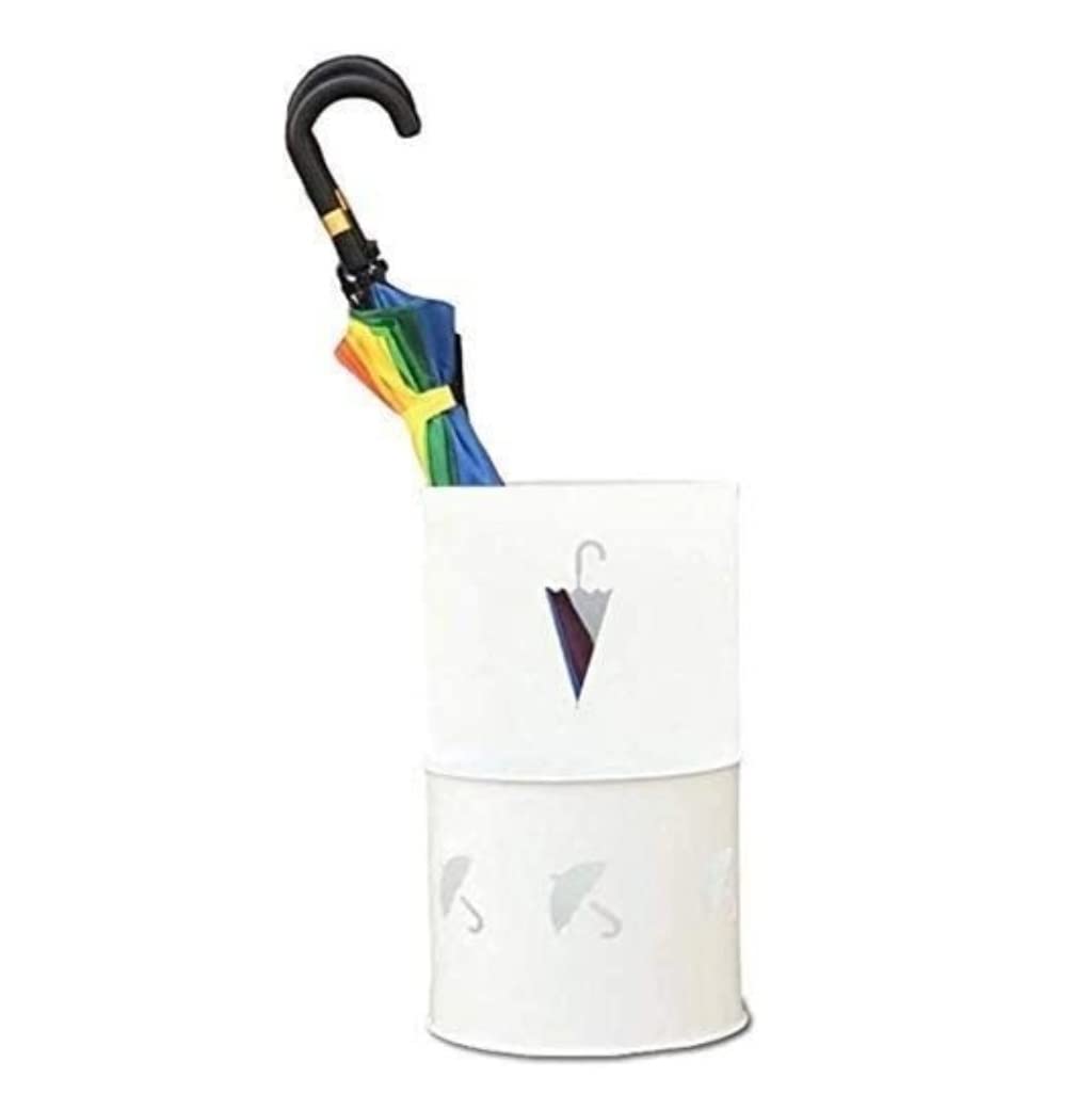 傘立て か細い 2段式 アイアン アンブレラスタンド 水受け皿付き添い人 今めかしい 部屋の入り口納める 傘たて 傘入れ 大静電容量 分かりやすい 今めかしい 北欧風 折り畳み傘相応う パウダーコンパクト 省あき場所 傘置き 室内装飾 住みか用 執務室 執務室 バス発着場 白いこと