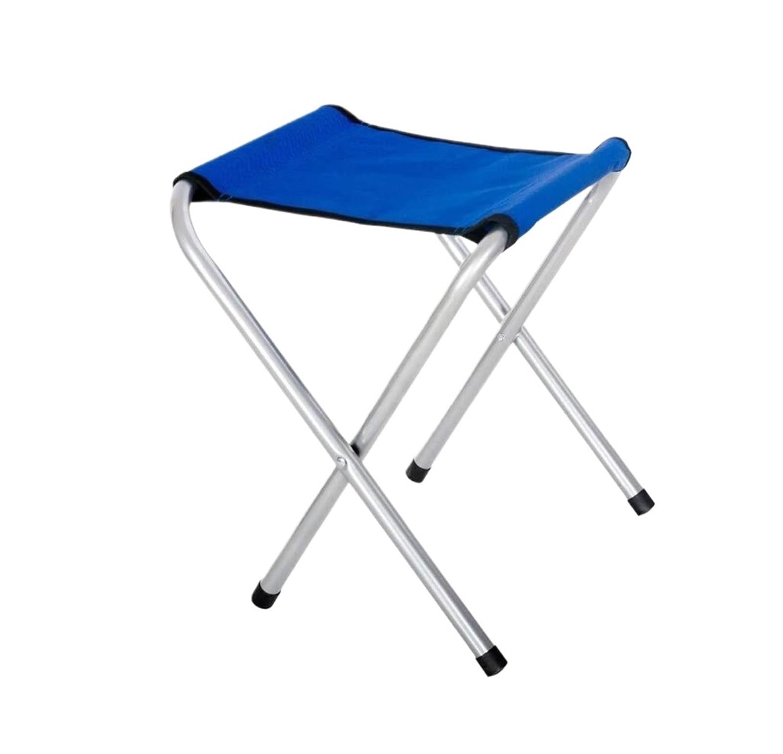 折りたたみ椅子 キャンプスツール アウトドアチェア 35cm アルミ製 軽量 コンパクト 携帯イス 釣り 登山 運動会 ピクニック 踏み台 簡易ベンチ ポータブル スツール ブルー｜Verve Collection