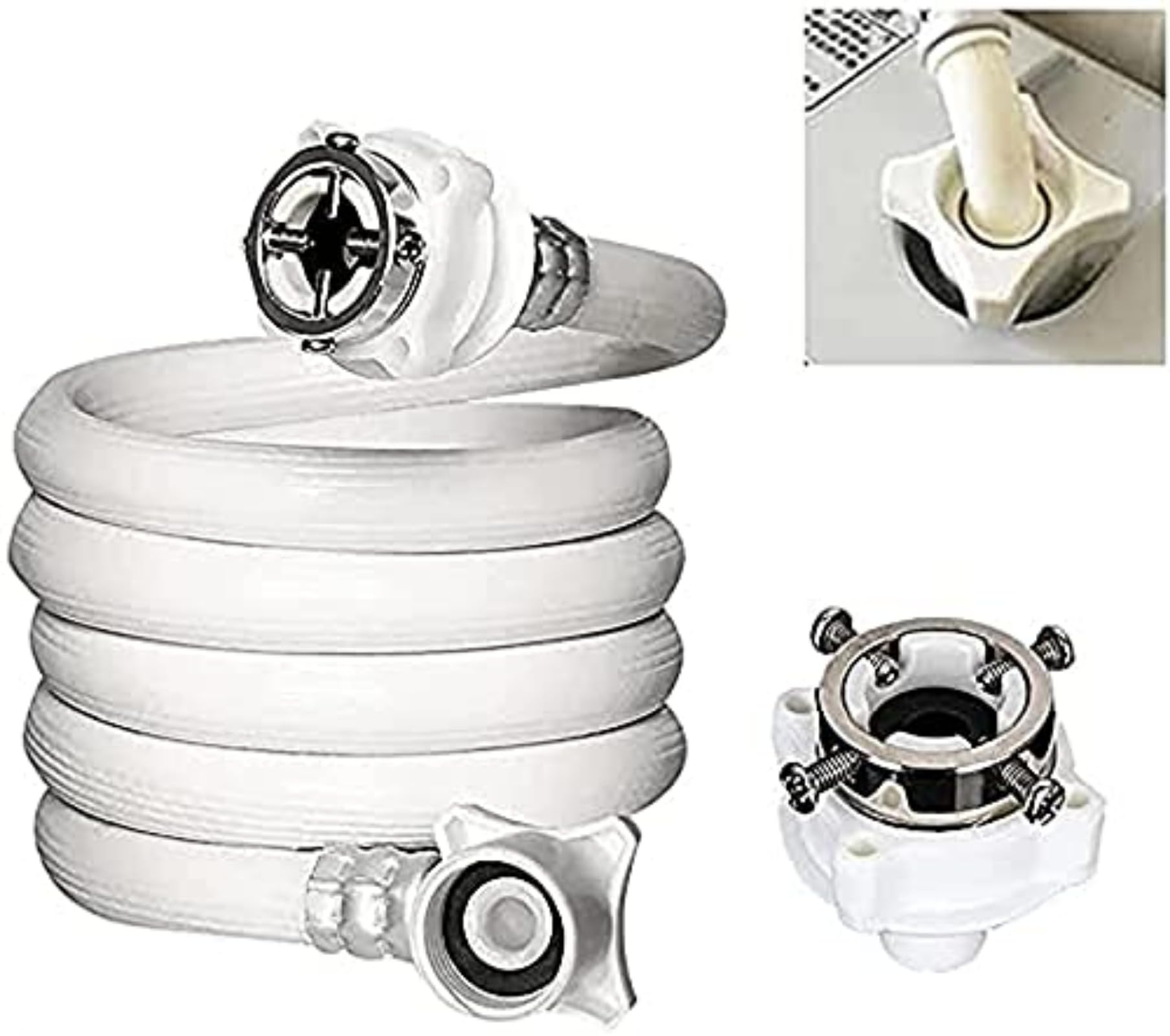 洗い濯ぎ機 水導管 全自動小銃洗い濯ぎ機用 水導管 取りひろげる導管 ワンタッチ繋ぎ合わせる 抜け押しとどめる 手抜かり押しとどめる 3層社会システム 防爆仕様 汎用手合い 初っ切り飾り気の無い 付け替え用導管 洗い濯ぎ機備品