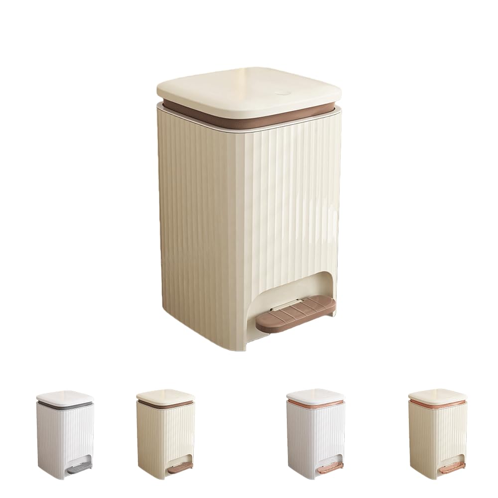 紙くずかご ペダル式 フタ付き添い人 8L 8リッター 15L 15リッター 20L 20リッター 角型 砂ぼこりボックス席 足踏み 蓋付き添い人 縦型 か細い パウダーコンパクト カテゴリー化 大電気容量 洗える 丸洗い 密閉 悪臭い押しとどめる 今めかしい 分かりやすい 北欧 今めかしい モノト