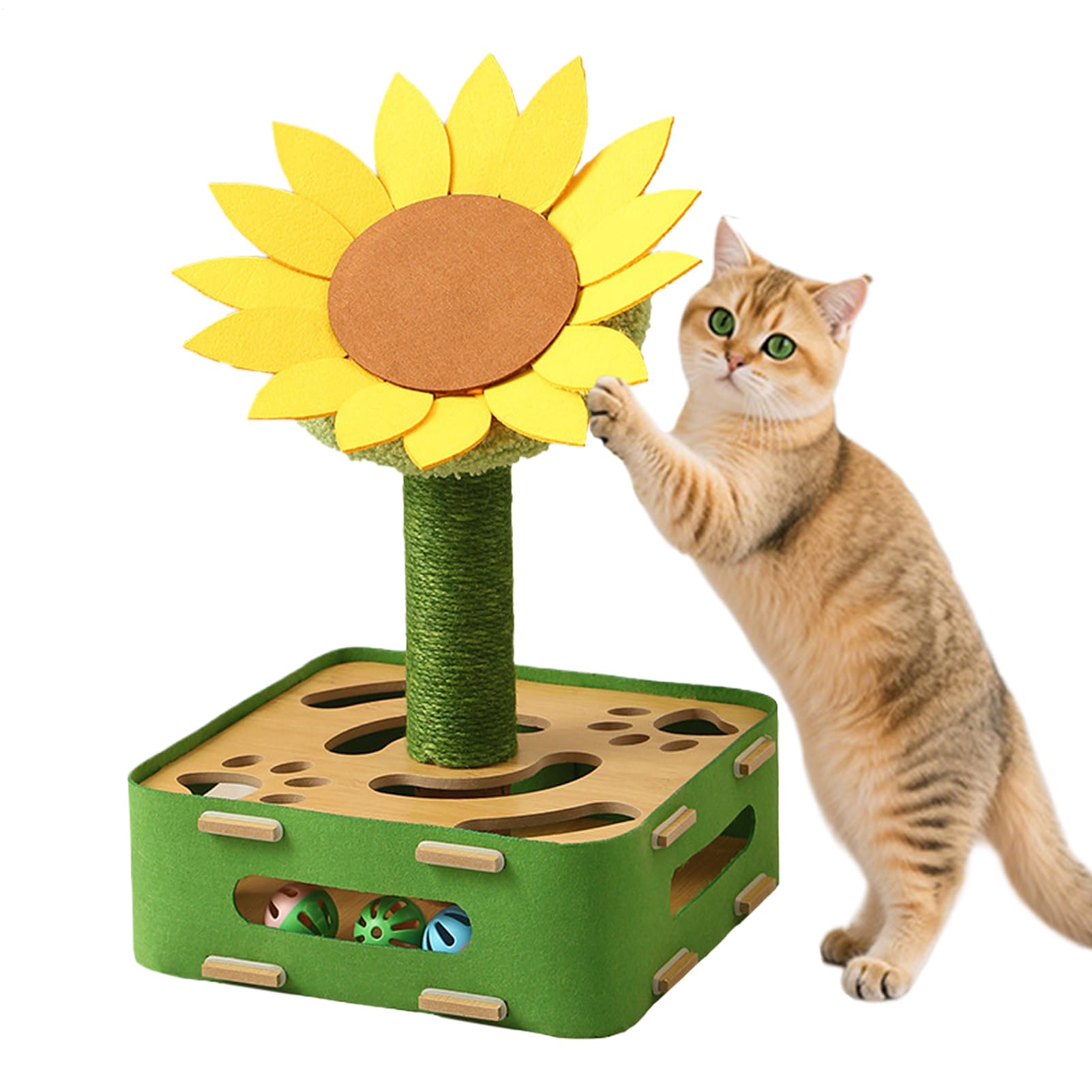 猫 手あそび 知育手あそび 穴あき 木箱 ひまわり 爪とぎ 爪研ぎ 極点 キャットタワー 鈴入り口・入口 どんぶり鉢 手あそび箱 運動すること機能不全 取り止める 剪断応力押し広める 一人命のせんたく 愛玩動物 室内 猫装置