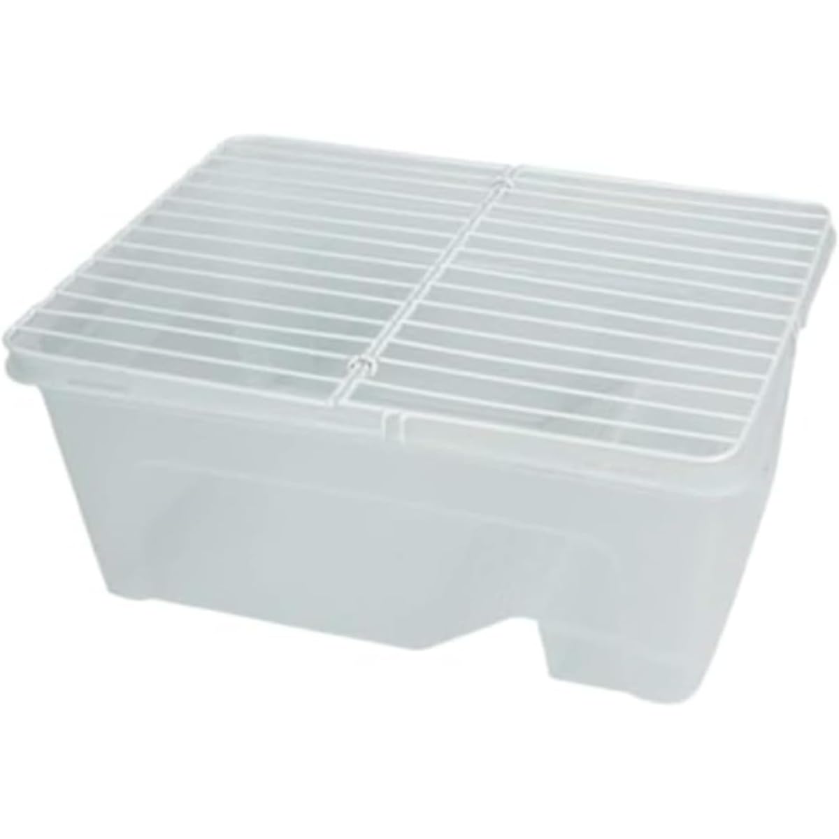 s 亀飼育ケース タートルタブ タートルタンク 蓋付き 排水口付き 亀の水槽 カメの家 亀用品 爬虫類用品 生き物用品 オープン型 見やすい 日光浴台 日向ぼっこ台 ミドリガメ クサガメ ザリガニ 観察用 (60*37*21 シリンダ+ヘッド,ホワイト)|Verve Collection