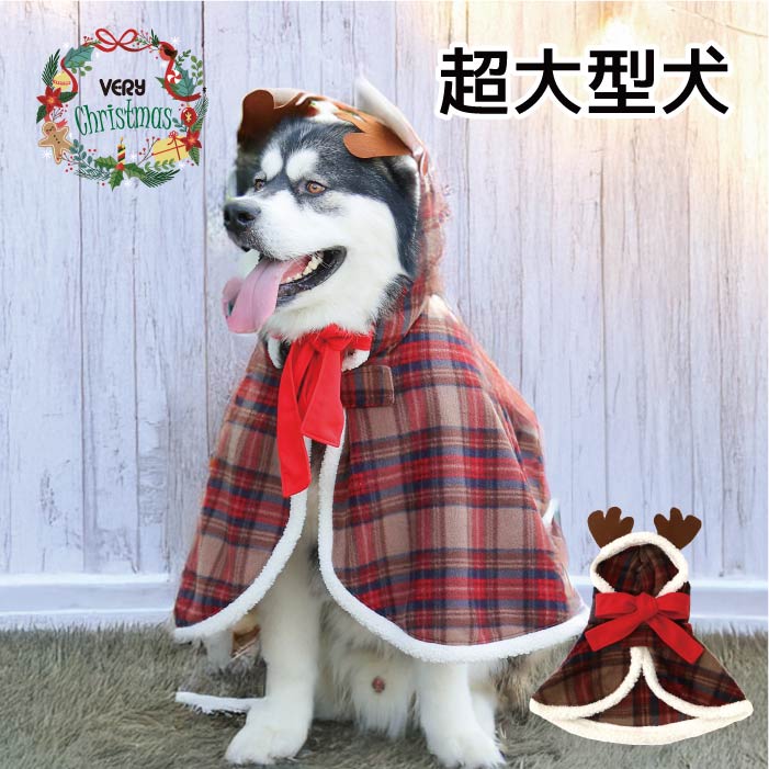 大型犬　犬用フリルシュシュ　クリスマス　レース　可愛い　犬服　おしゃれ　唐草模様 CanNana きゃんナナ 犬 服 犬服 犬の服 ブランド シーズー トイ