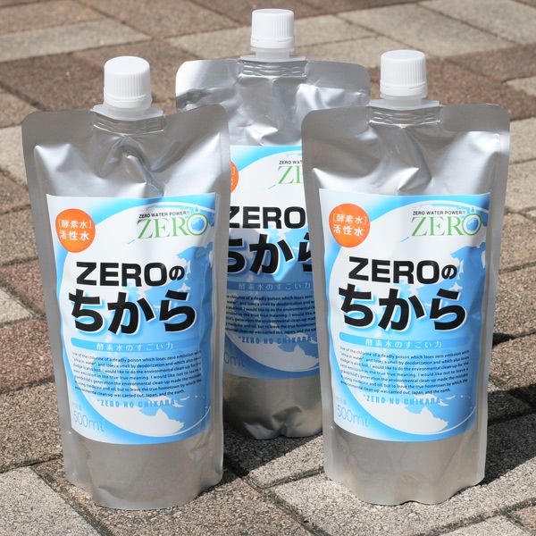 洗浄　酵素水 楽天市場】酵素水ZEROのちから 500ml【エコロジー 環境 自然 生物の