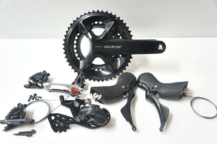 Shimano 105 5800系 コンポーネントセット 11速　170ミリ シマノ 新型5800系105登場 リア11速コンポーネントがより身近な
