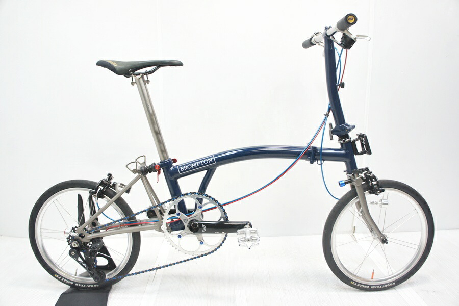 ▼▼【中古】ブロンプトン BROMPTON M6L（5速化カスタム）2021年 フォールディングバイク 折り畳み銀輪 16in 5速 米国海軍