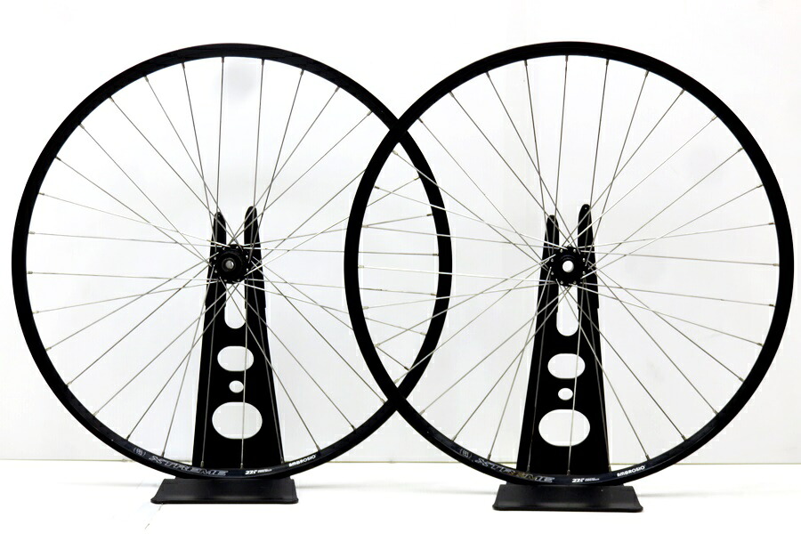 ★★【中古】AMBROSIO×SHIMANO ホイールセット アルミ 27.5インチ 8-10速 / MTB11速 ディスク チューブレスレディ 2WAY-FIT