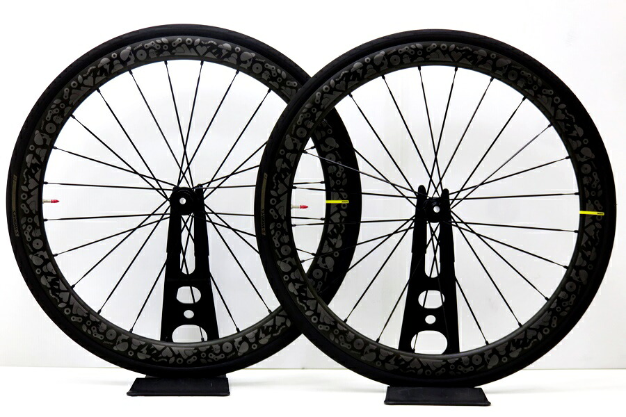 ★★【中古】[限定モデル] マビック MAVIC COSMIC SLR 45 DISC LTD ホイールセット カーボン 700C 11速 ディスク クリンチャーシマノ