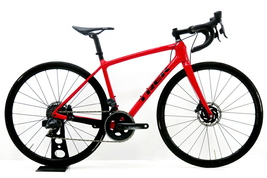 ★★【中古】トレック TREK EMONDA SLR DISC PROJECTONE SRAM Di2 2018-19年模範例 炭素 読み込む自動二輪車 50大いさ 2×12速 赤いこと ロードバイク-スポーツ・アウトドア