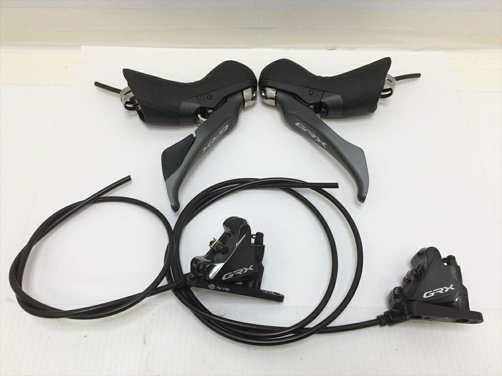 ★★【中古】シマノ SHIMANO GRX ST-RX810/BL-RX810/BR-RX810 油圧DISC 変速生き肝 シフトレバー 打ちきり生き肝 打ちきり書き割り