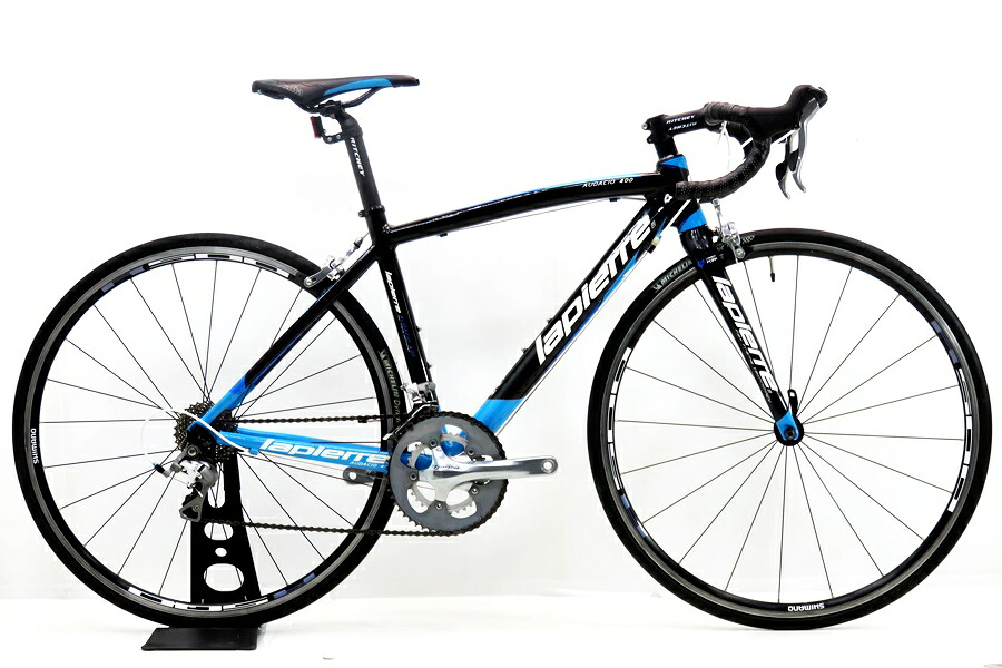 ★★【中古】ラピエール LAPIERRE AUDACIO 400 Tiagra 2015年モデル アルミ ロードバイク 46サイズ 2×10速 ブラック×ブルー|ベリーグッドストア