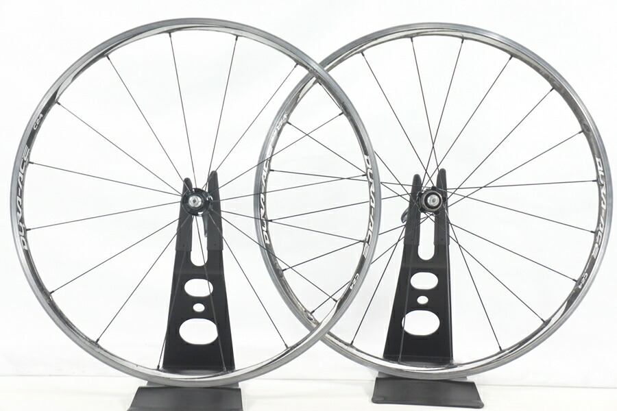 SHIMANO WH-R9100-C24-CL DURA-ACE 中古　タイヤ付 Shimano Dura Ace WH9100 C24 Front Wheel Rim Brake and