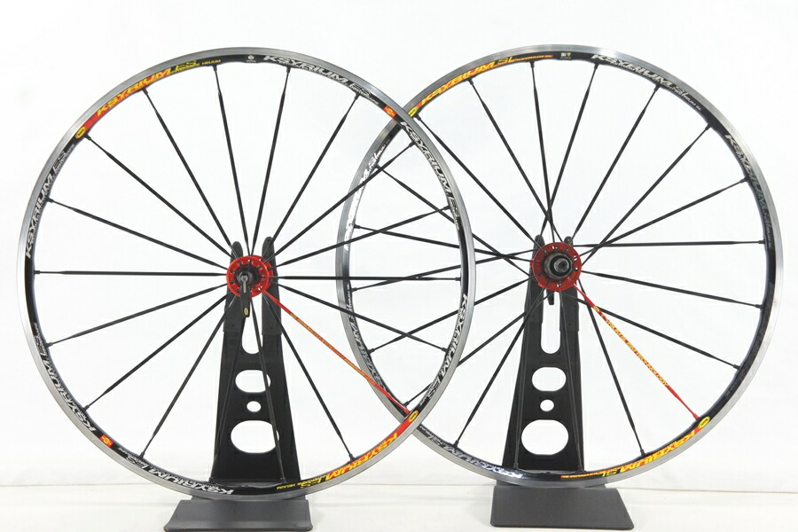 ◆◆【中古】マヴィック MAVIC キシリウム KSYRIUM ES チューブラー ホイール 700C シマノ 11速 100/130mm クイックリリース