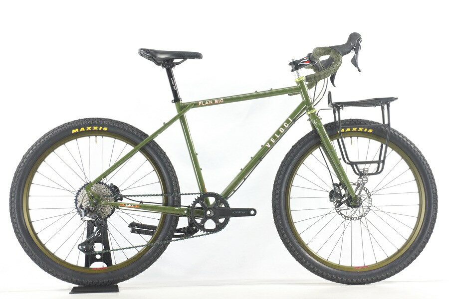 ◆◆【中古】ヴェローシ VELOCI 腹積もりビッグ PLAN BIG 2020年頃模範例 クロモリ グラベルロード S大いさ SHIMANO GRX RX810 1x11速 自転車・サイクリング-スポーツ・アウトドア-ロードバイク