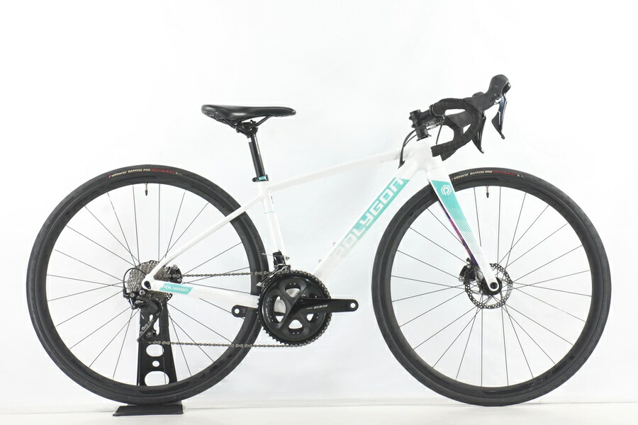 ◆◆【中古】多角形 POLYGON ストラトス STRATTOS S5 DISC 2024年模範例 軽銀 読み込む自動二輪車 XXSサイス SHIMANO 105 R7000 2x11速 ロードバイク-自転車・サイクリング-スポーツ・アウトドア