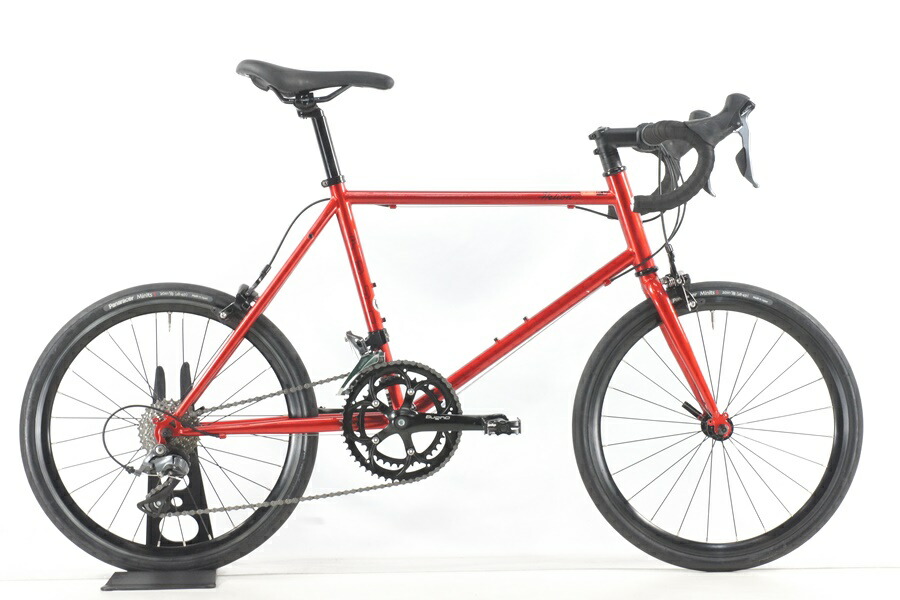 ◆◆【中古】フジ FUJI ヘリオン HELION R 2022年模範例 クロモリ ミニベロ 小みち車 44大きさ SHIMANO CLARIS R2000 2x8速