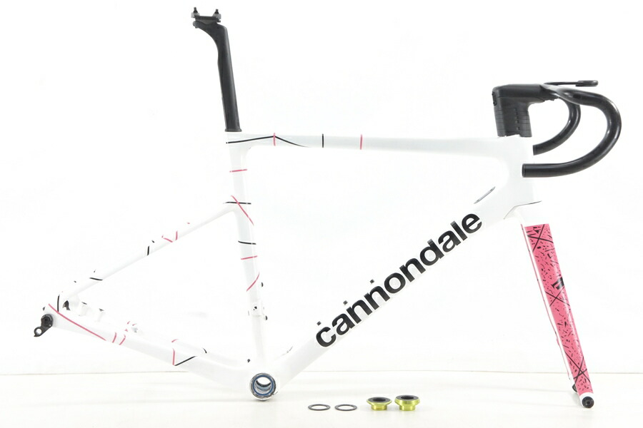 ◆◆【中古】キャノンデール CANNONDALE SUPERSIX EVO Hi-MOD 2022年 カスタム塗装 カーボン ディスク ロード フレーム 51サイズ 12x100/142mm 700C|ベリーグッドストア