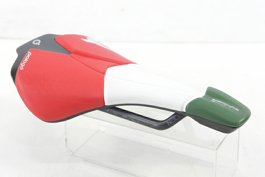 ◆◆【中古】労働者階級ロゴタイプ PROLOGO スクラッチ SCRATCH M5 NACK線路 炭素線路 24 ITALIA CHAMP トリコロール色合い サドル 140粍