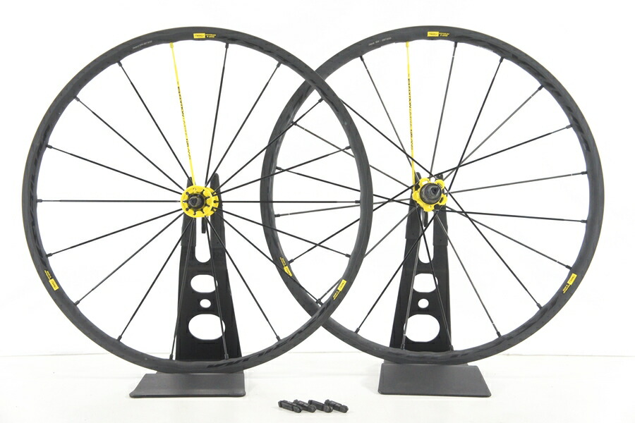 ◆◆【中古】マビック MAVIC キシリウム KSYRIUM 125 アルミ クリンチャー リムブレーキ ホイール 700C シマノ 11速 100/130mm クイックリリース