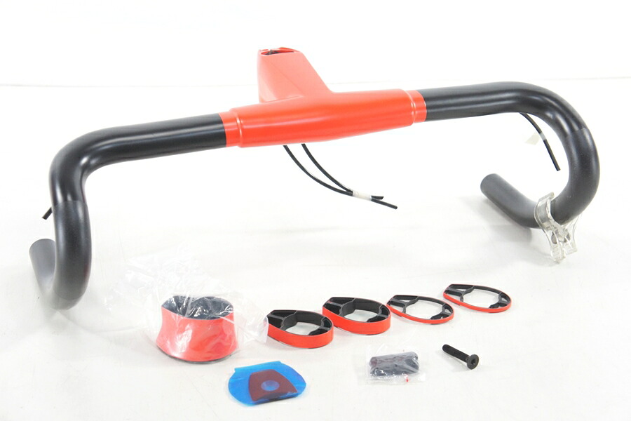 ◆◆【中古】ビーエムシー BMC ICS CARBON EVO カーボンステム 一体型 ドロップ ハンドル 420mm 100mm