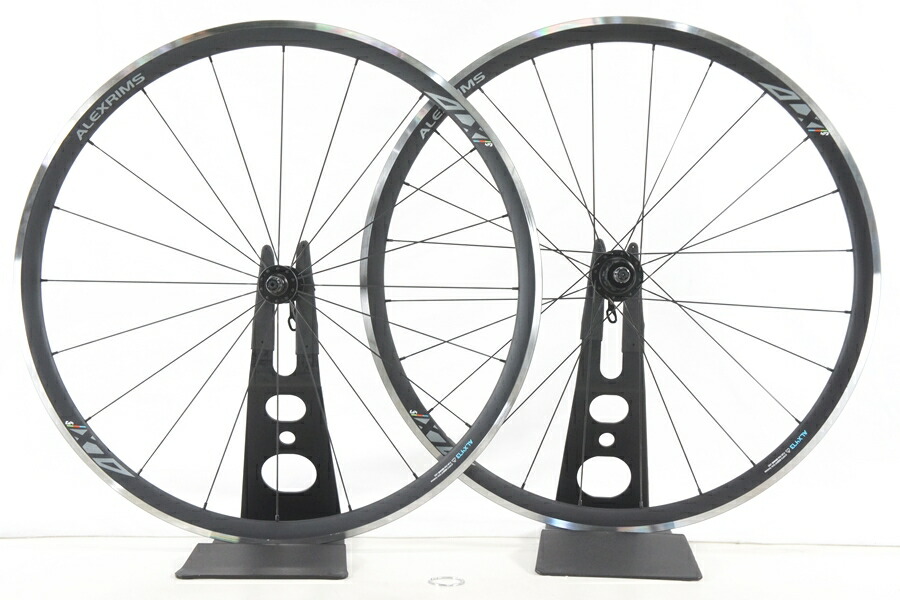 ◆◆【中古】未使用 アレックスリム ALEXRIMS ALX473EVO アルミ クリンチャー ホイール 700C シマノ 11速 100/130mm クイック