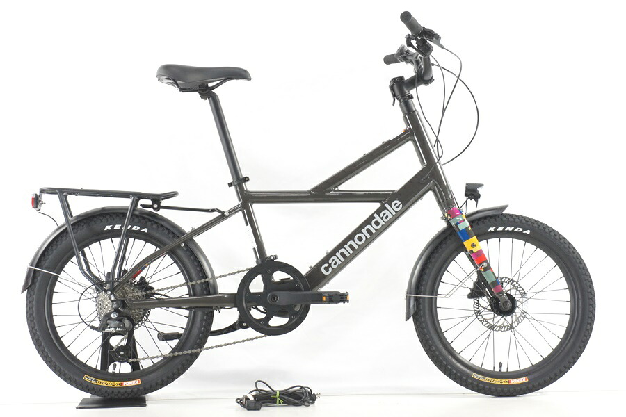 ◆◆【中古】キャノンデール CANNONDALE パウダーコンパクトネオ Compact Neo 2023-25年ひな形 軽銀 電動助けること自動二輪車 microSHIFT 1x8速 ミニベロ