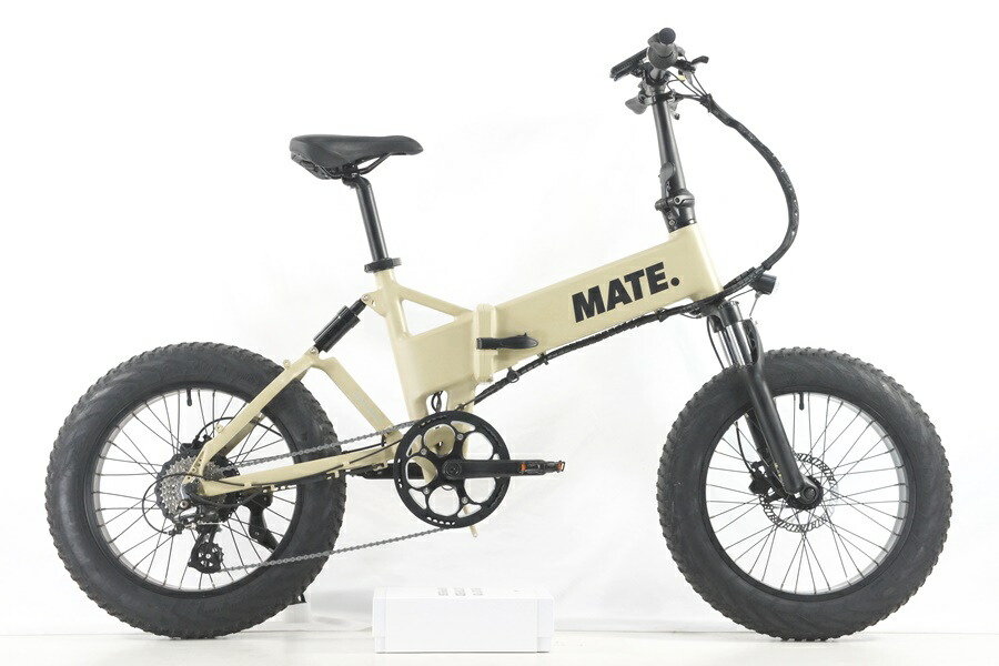 ◆◆【中古】メイトバイク MATE.BIKE メイトエックス MATE X 2024年ひな形 軽銀 電動助けること自動二輪車 SHIMANO ALTUS M310 1x8速 ファットタイヤ