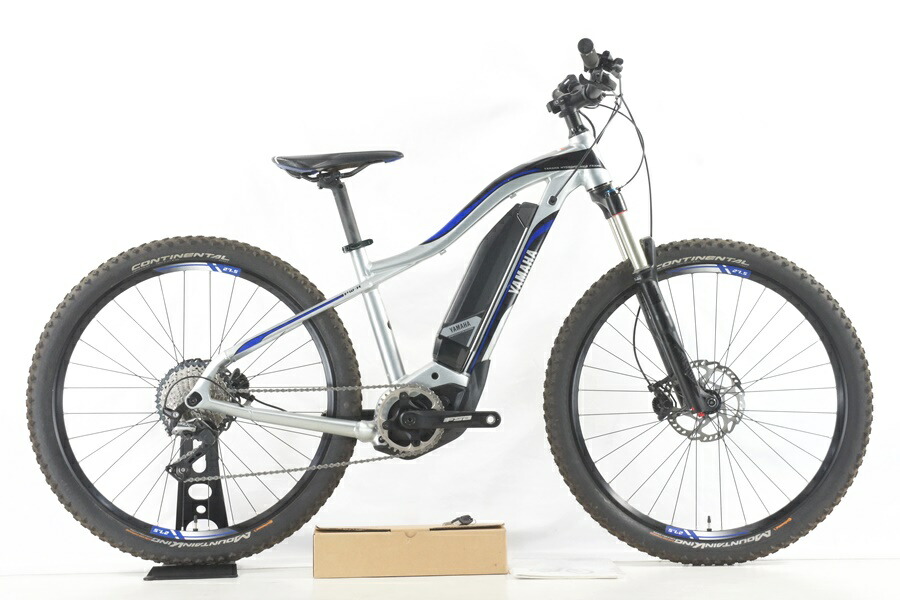 ◆◆【中古】ヤマハ YAMAHA YPJ-XC 2018年頃ひな形 軽銀 電動助けること自動二輪車 S大きさ SHIMANO SLX M7000 1x11速 マウンテンバイク MTB