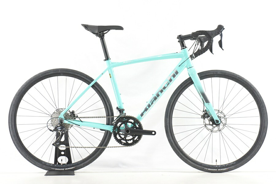 ◆◆【中古】未当て嵌める ビアンキ BIANCHI ビアニローネ VIA NIRONE 7 DISC SORA 2024年模範例 軽銀 読み込む自動二輪車 53大いさ SHIMANO R3000 2x9速 自転車・サイクリング-ロードバイク