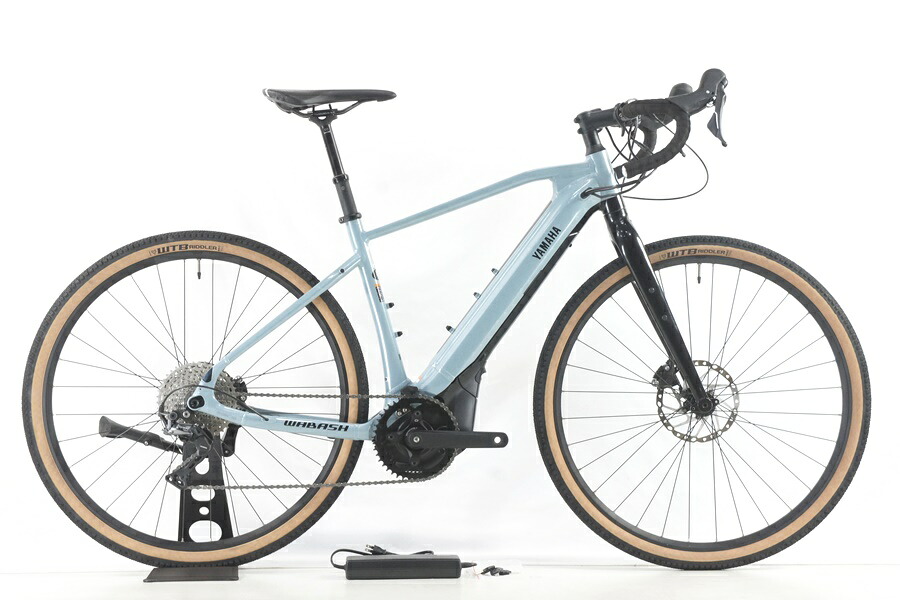 ◆◆【中古】ヤマハ YAMAHA ワバッシュ WABASH RT 2024年ひな形 軽銀 電動アシストグラベルバイク M大きさ SHIMANO GRX RX812 1x11速
