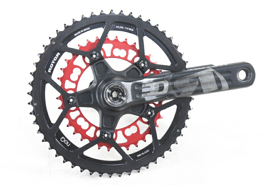 ◆◆【中古】回転子 ROTOR 3D noQチェーン店輪っか 置き目ドク位置づける書き割り 53/38T 170粍