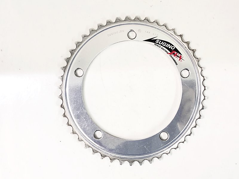 【中古】スギノ SUGINO 禅 トラックチェーンリング ZEN TRACK CHAINRING 47T チェーンリング