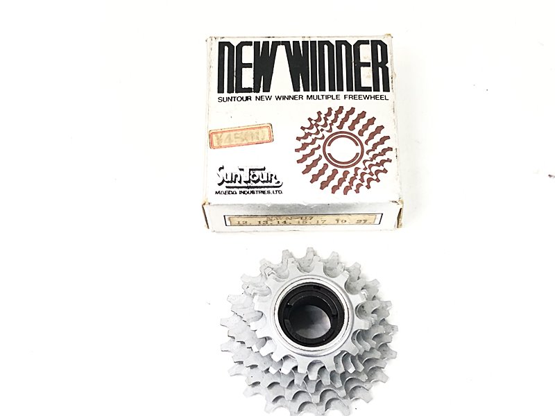 【中古】未使用品 サンツアー SUNTOUR ニューウィナー ボスフリー 7速 NEW WINNER BOSS FREE 7S 12-21T スプロケット