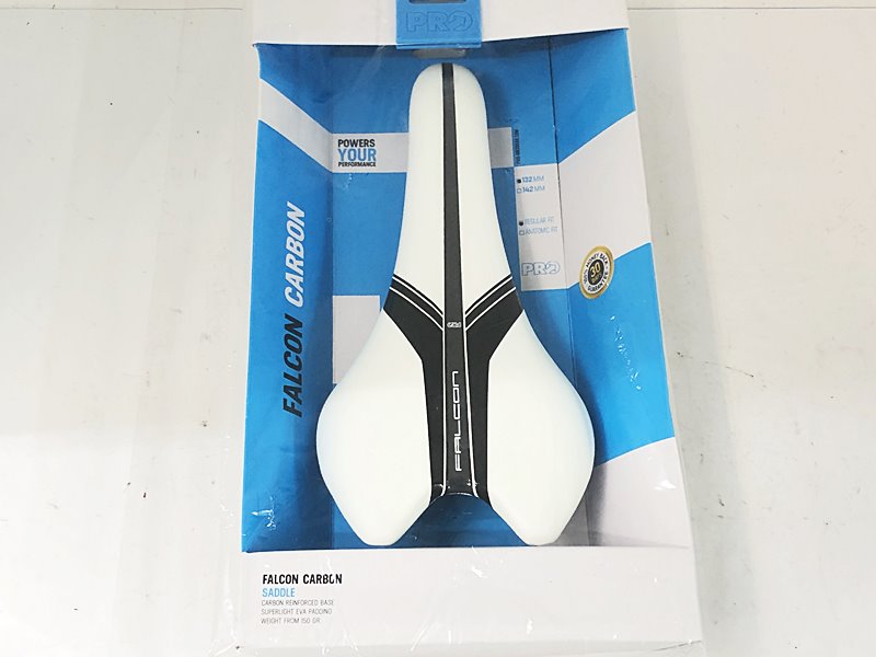 【中古】未使用品 シマノプロ SHIMANO PRO ファルコン カーボン FALCON CARBON サドル カーボン 〇【値下げ】