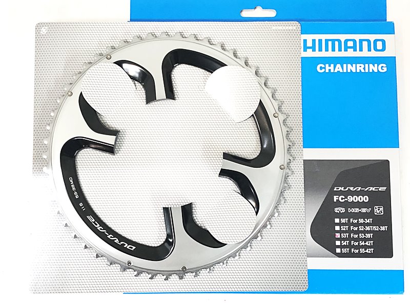 【中古】未使用品 シマノ SHIMANO デュラエース DURA-ACE FC-9000 CHAINRING 53T チェーンリング 〇