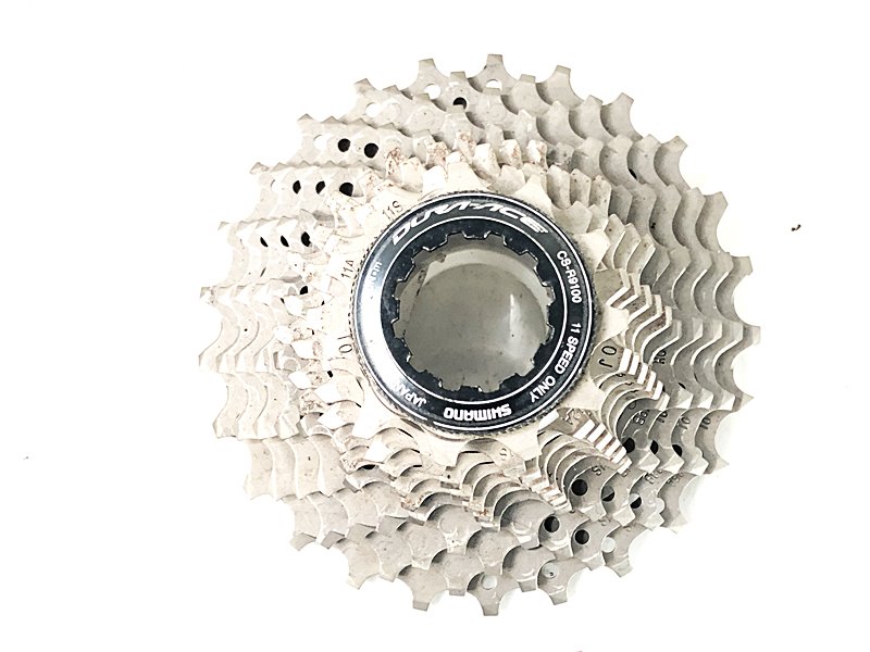【中古】訳アリ シマノ SHIMANO デュラエース DURA-ACE CS-R9100 11-25T スプロケット 〇