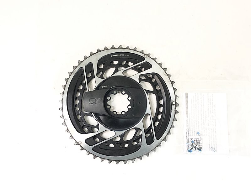 【中古】ゲットー SRAM 赤いこと アクシス クオーク 力強さ RED AXS CHAINRING/QUARQ POWER 48-35T チェーン店輪っか一体型力強さ米突【割り引き】