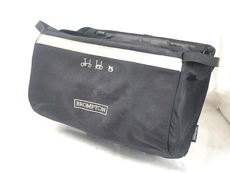 【中古】ブロンプトン BROMPTON 提げ篭御徒面子 BASCKET BAG スポーツ・アウトドア-自転車・サイクリング-自転車用アクセサリー